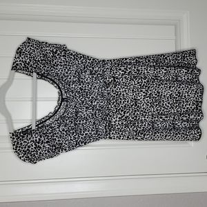 Jason Maxwell Leopard Cheetah Print Top